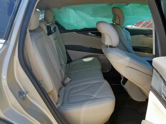 2LMPJ6KR0HBL31388 - 2017 LINCOLN MKX SELECT BEIGE photo 6