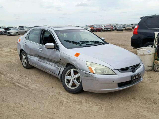 1HGCM56614A070330 - 2004 HONDA ACCORD EX SILVER photo 1