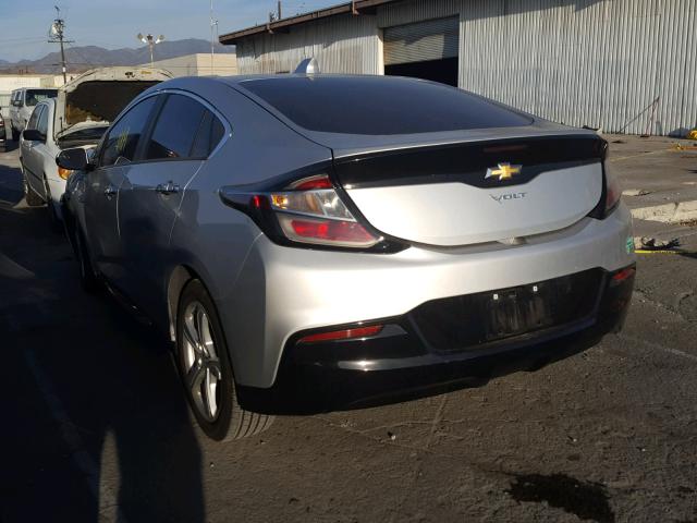 1G1RC6S59HU162572 - 2017 CHEVROLET VOLT LT SILVER photo 3