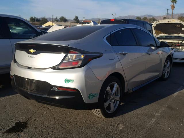 1G1RC6S59HU162572 - 2017 CHEVROLET VOLT LT SILVER photo 4