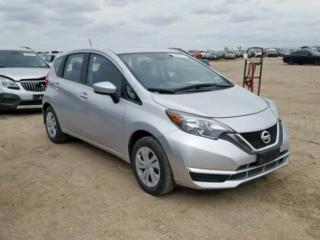 3N1CE2CP1JL366818 - 2018 NISSAN VERSA NOTE SILVER photo 1