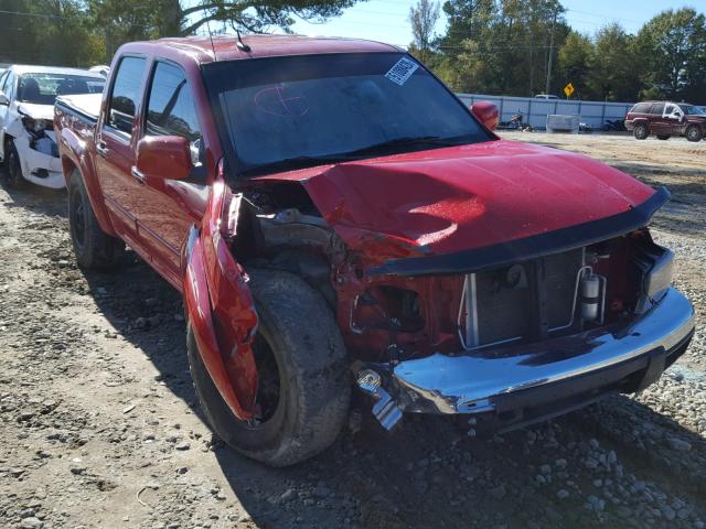 1GTH5PFE7C8138771 - 2012 GMC CANYON SLE RED photo 1