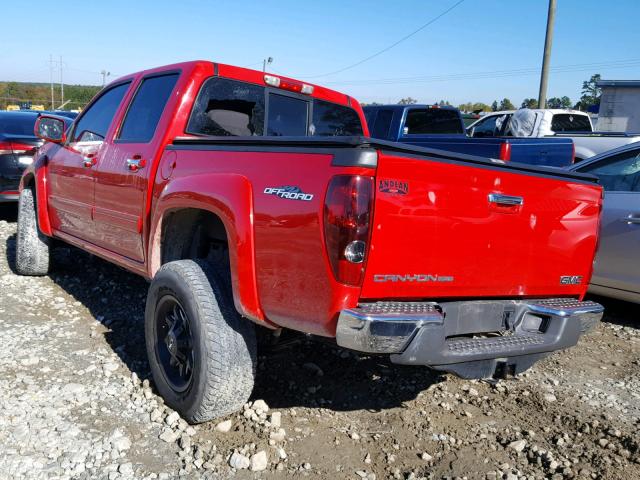 1GTH5PFE7C8138771 - 2012 GMC CANYON SLE RED photo 3