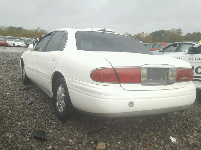 1G4HR54K35U229690 - 2005 BUICK LESABRE LI WHITE photo 3