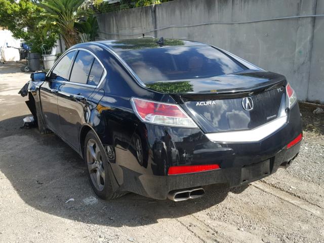 19UUA9F52AA008460 - 2010 ACURA TL BLACK photo 3