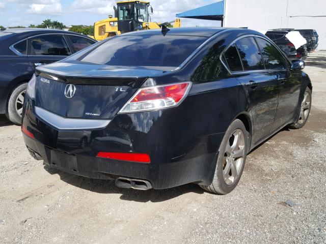 19UUA9F52AA008460 - 2010 ACURA TL BLACK photo 4