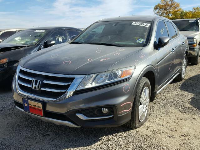 5J6TF3H38EL001277 - 2014 HONDA CROSSTOUR SILVER photo 2