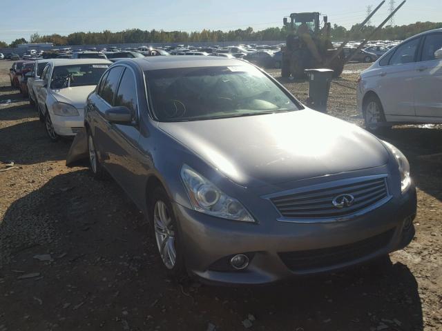 JN1CV6AR5AM451310 - 2010 INFINITI G37 SILVER photo 1