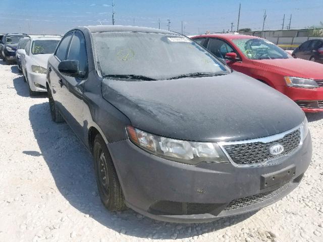 KNAFU4A29D5709683 - 2013 KIA FORTE EX BLACK photo 1