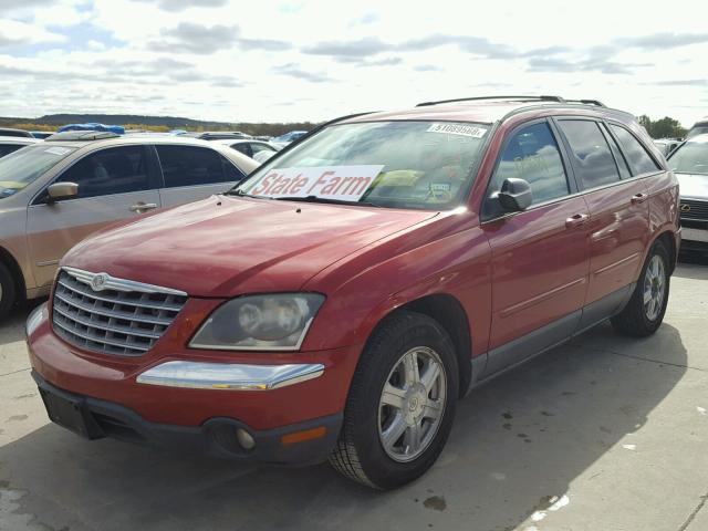 2C8GM68404R570037 - 2004 CHRYSLER PACIFICA BURGUNDY photo 2