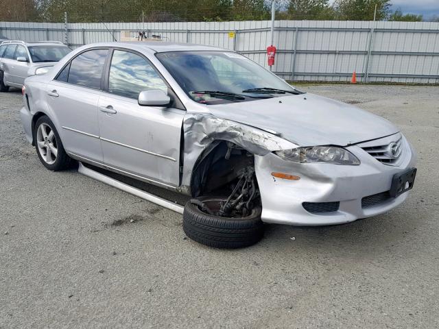 1YVFP80C945N48256 - 2004 MAZDA 6 I SILVER photo 1