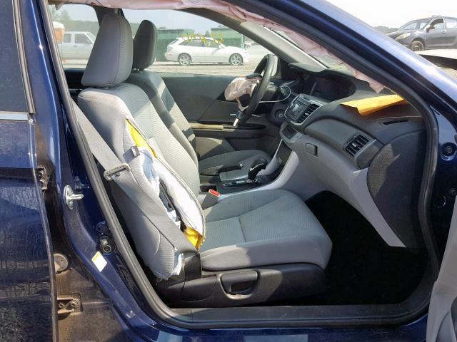 1HGCR2F31FA253719 - 2015 HONDA ACCORD LX BLUE photo 5