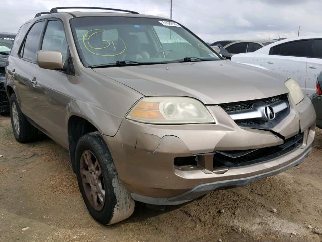 2HNYD18644H558905 - 2004 ACURA MDX TOURIN GOLD photo 1