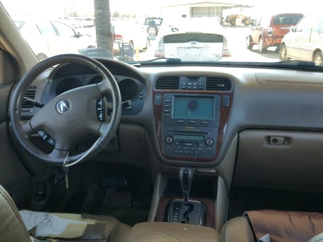 2HNYD18644H558905 - 2004 ACURA MDX TOURIN GOLD photo 9