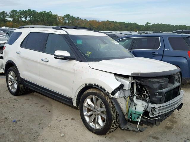 1FM5K7F84EGA63537 - 2014 FORD EXPLORER L BLUE photo 1