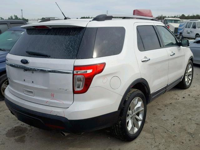 1FM5K7F84EGA63537 - 2014 FORD EXPLORER L BLUE photo 4