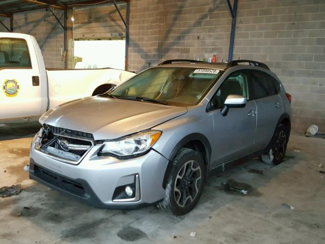 JF2GPABC2G8310848 - 2016 SUBARU CROSSTREK SILVER photo 2