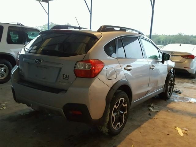 JF2GPABC2G8310848 - 2016 SUBARU CROSSTREK SILVER photo 4