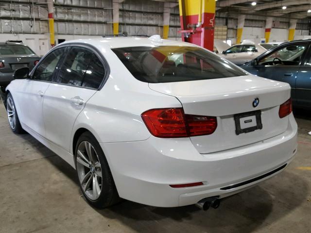 WBA3C1C53DF437363 - 2013 BMW 328 I SULE WHITE photo 3