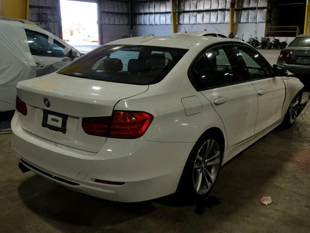 WBA3C1C53DF437363 - 2013 BMW 328 I SULE WHITE photo 4