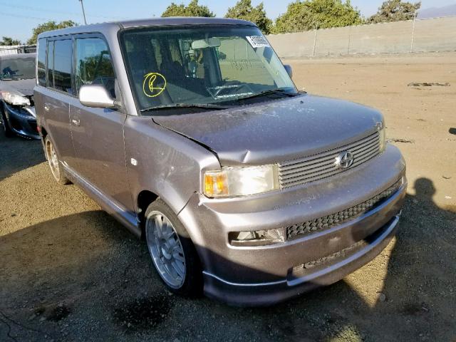 JTLKT324X54000142 - 2005 TOYOTA SCION XB Сұр фото 1
