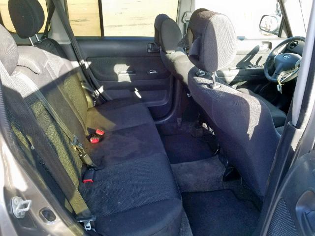 JTLKT324X54000142 - 2005 TOYOTA SCION XB Сұр фото 6