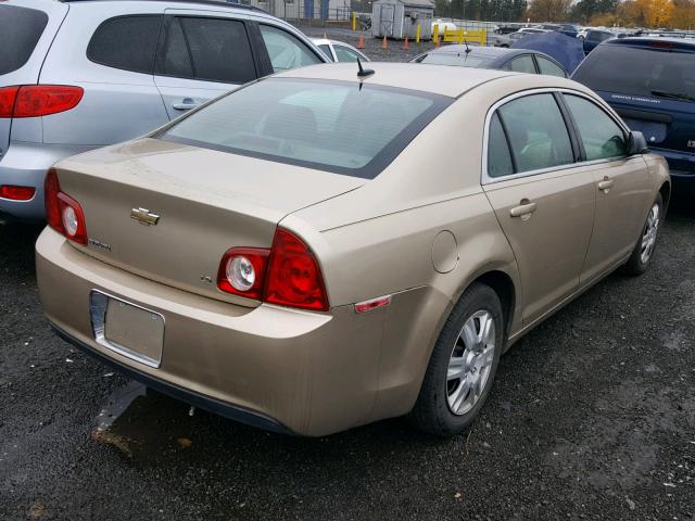 1G1ZG57B28F166240 - 2008 CHEVROLET MALIBU LS 米色 照片 4