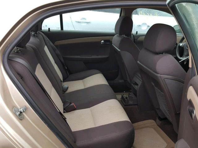 1G1ZG57B28F166240 - 2008 CHEVROLET MALIBU LS 米色 照片 6