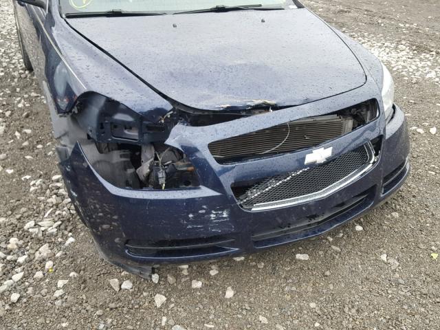 1G1ZB5E16BF330797 - 2011 CHEVROLET MALIBU LS BLUE photo 9