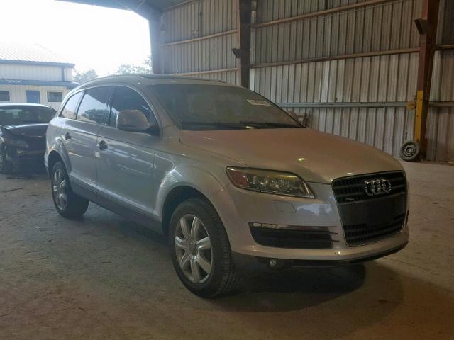 WA1AV74L77D012422 - 2007 AUDI Q7 4.2 QUA SILVER photo 1