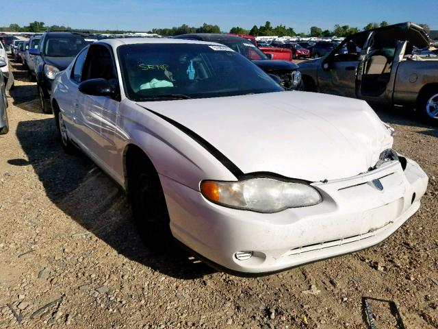 2G1WW12E829121156 - 2002 CHEVROLET MONTE CARL თეთრი ფოტო 1