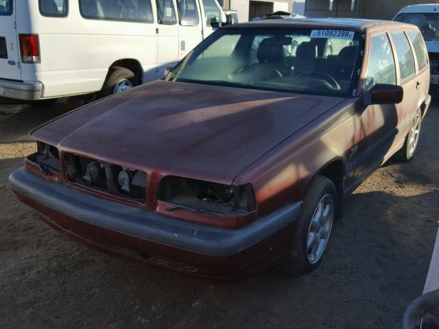 YV1LW5711R2023113 - 1994 VOLVO 850 RED photo 2