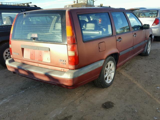 YV1LW5711R2023113 - 1994 VOLVO 850 RED photo 4