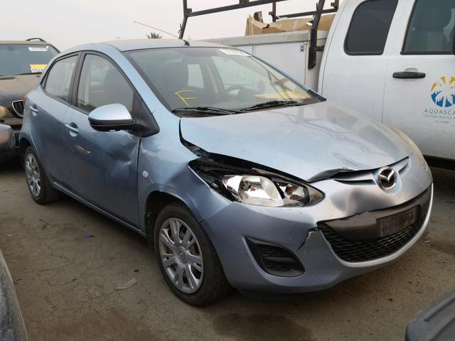 JM1DE1KZ9D0162087 - 2013 MAZDA MAZDA2 BLUE photo 1