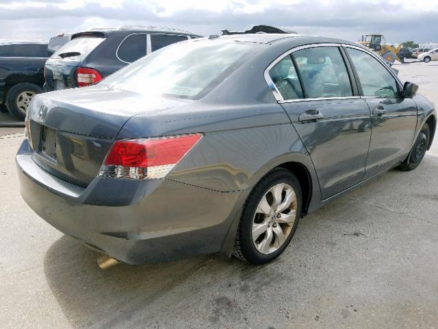 1HGCP2F84AA024901 - 2010 HONDA ACCORD EXL GRAY photo 4