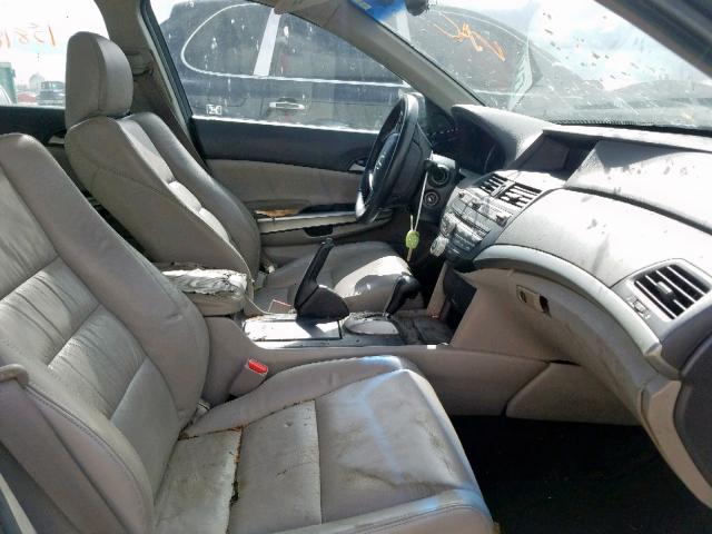 1HGCP2F84AA024901 - 2010 HONDA ACCORD EXL GRAY photo 5