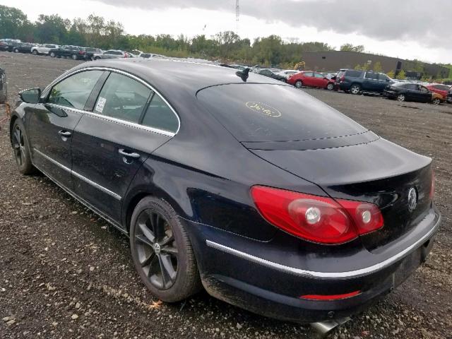 WVWHL73C79E545900 - 2009 VOLKSWAGEN CC LUXURY BLACK photo 3