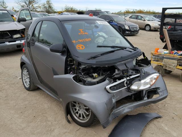 WMEEJ9AA4EK765384 - 2014 SMART FORTWO ELE BLACK photo 1