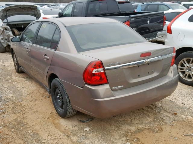 1G1ZS58F47F172359 - 2007 CHEVROLET MALIBU LS 米色 照片 3