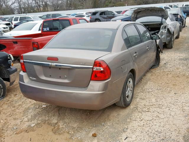 1G1ZS58F47F172359 - 2007 CHEVROLET MALIBU LS 米色 照片 4