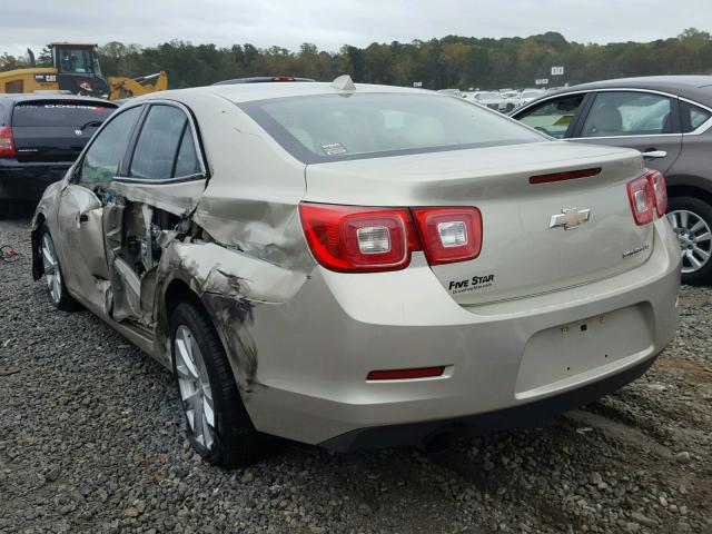 1G11H5SA2DF229193 - 2013 CHEVROLET MALIBU LTZ GOLD photo 3