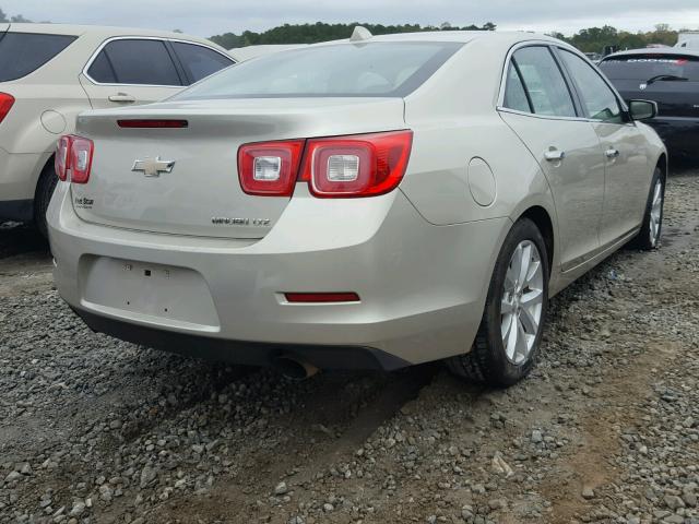 1G11H5SA2DF229193 - 2013 CHEVROLET MALIBU LTZ GOLD photo 4