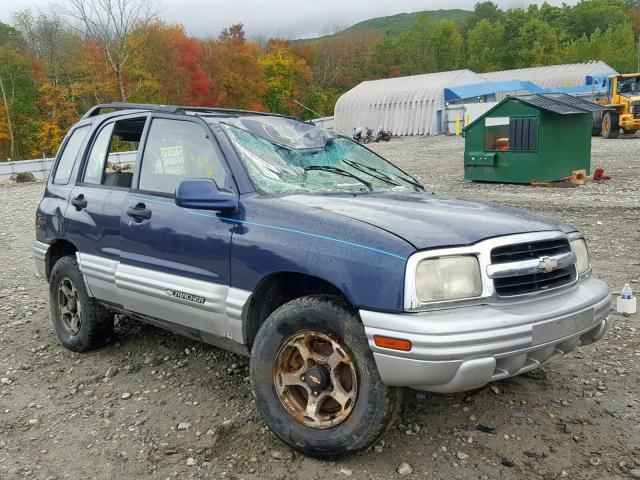 2CNBJ634716939240 - 2001 CHEVROLET TRACKER LT BLUE photo 1