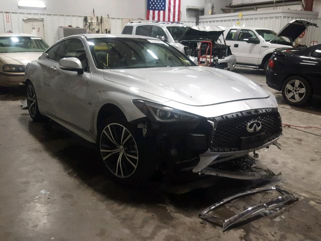 JN1EV7EK9HM363978 - 2017 INFINITI Q60 PREMIU SILVER photo 1