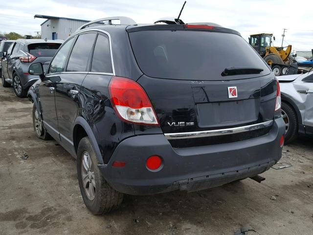 3GSCL33P88S597955 - 2008 SATURN VUE XE BLACK photo 3