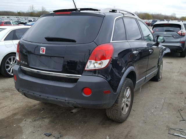 3GSCL33P88S597955 - 2008 SATURN VUE XE BLACK photo 4