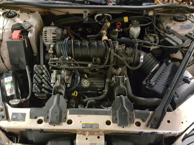 1G2WP52K72F124692 - 2002 PONTIAC GRAND PRIX თაფლისფერი ფოტო 7