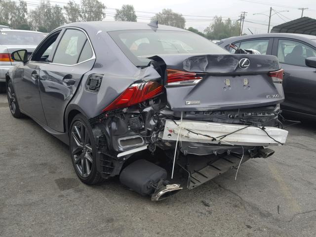 JTHBA1D28J5071893 - 2018 LEXUS IS 200T GRAY photo 3