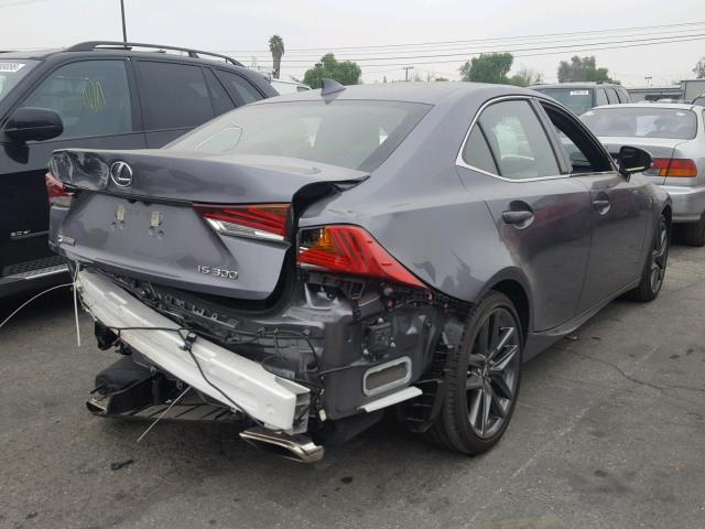 JTHBA1D28J5071893 - 2018 LEXUS IS 200T GRAY photo 4