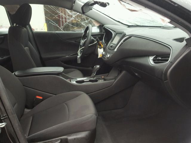 1G1ZB5STXGF257155 - 2016 CHEVROLET MALIBU LS BLACK photo 5